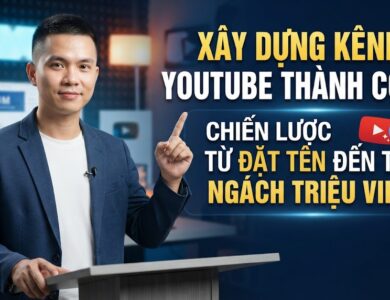 Xây Dựng Kênh YouTube Thành Công: Chiến Lược Từ Đặt Tên Kênh Đến Tìm Ngách Triệu View