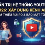 Quản trị hệ thống YouTube năm 2026: Cách xây dựng kênh an toàn và giảm thiểu rủi ro