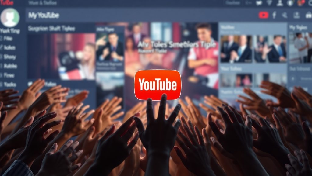 Flux Schnell A YouTube thumbnail in the center of the image su 0