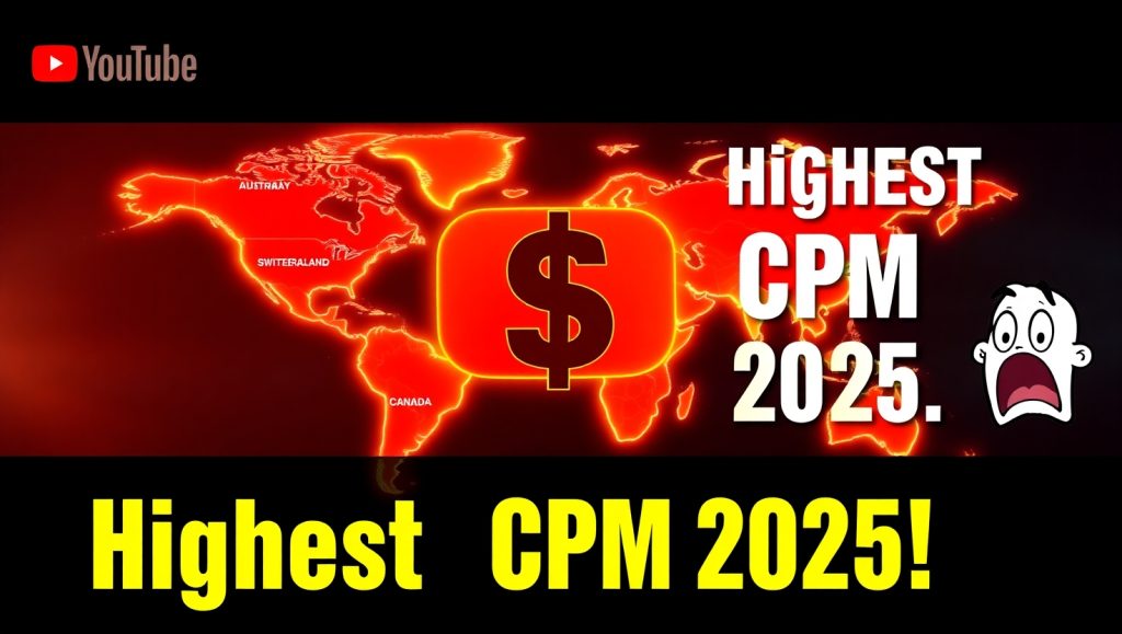 Flux Schnell A dramatic YouTube thumbnail showing a world map 3