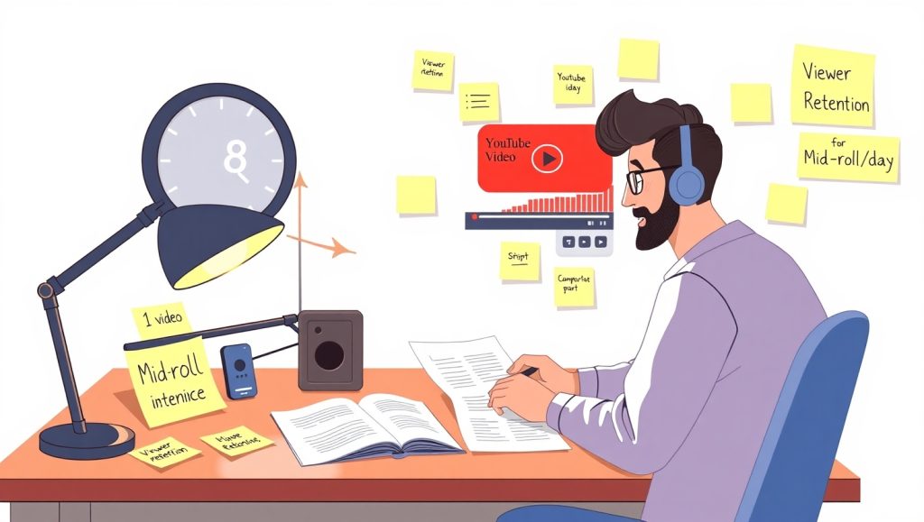 Flux Schnell A modern digital illustration showing a YouTube c 2