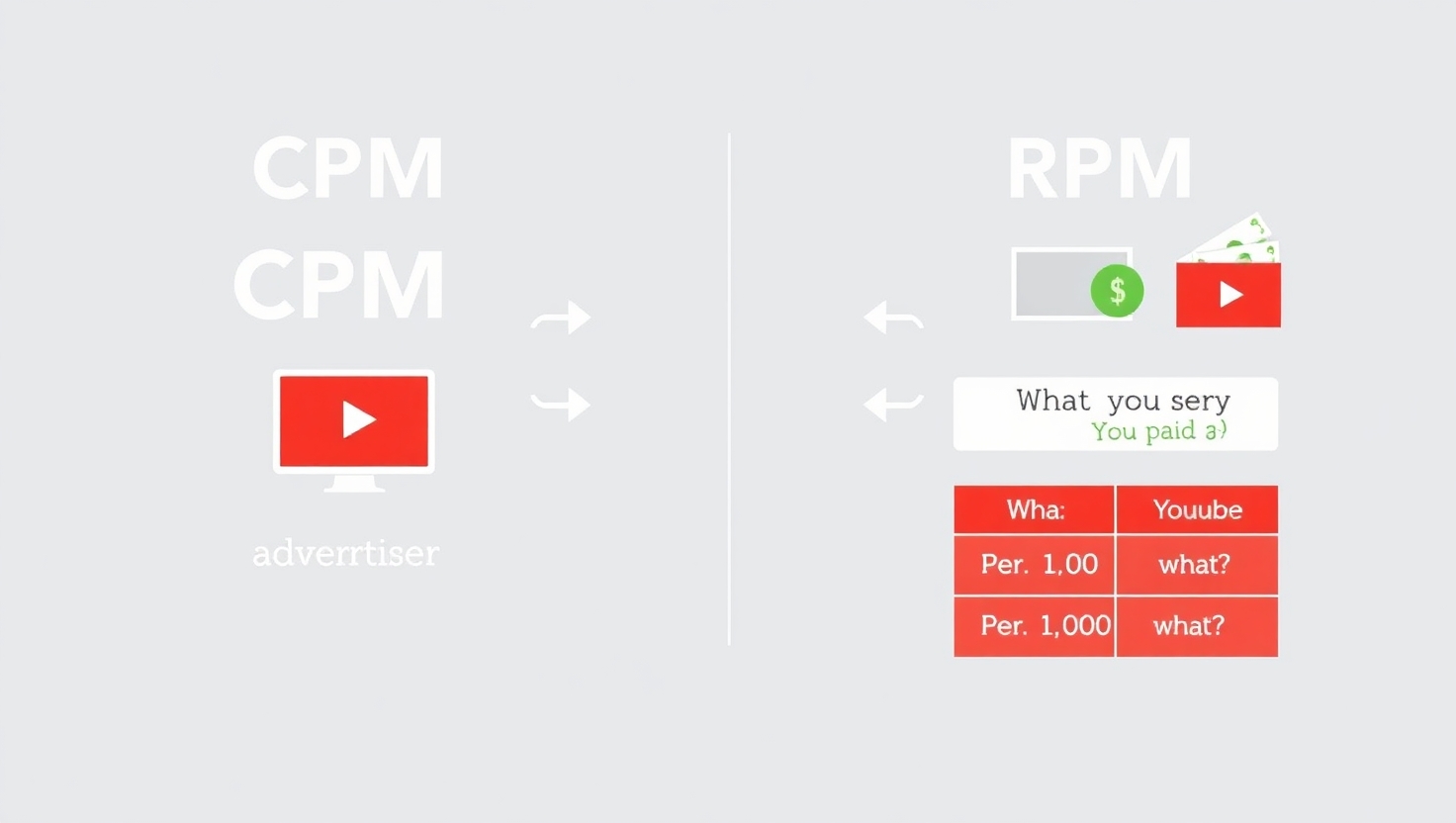 Đừng Nhầm Lẫn: CPM Không Nuôi Sống Bạn – RPM Mới Là Tiền Thật! – Cách Làm Youtube View Ngoại.