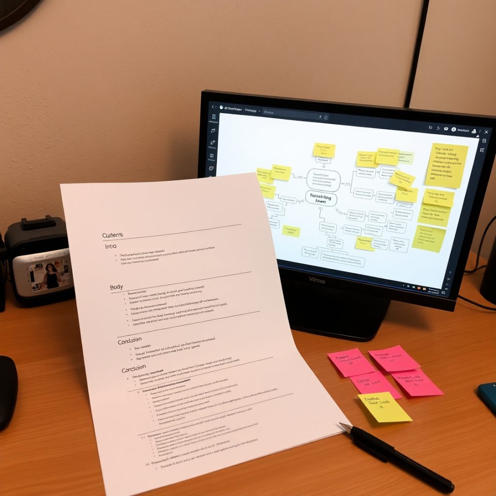 Flux Schnell A structured YouTube content plan on paper and di 2