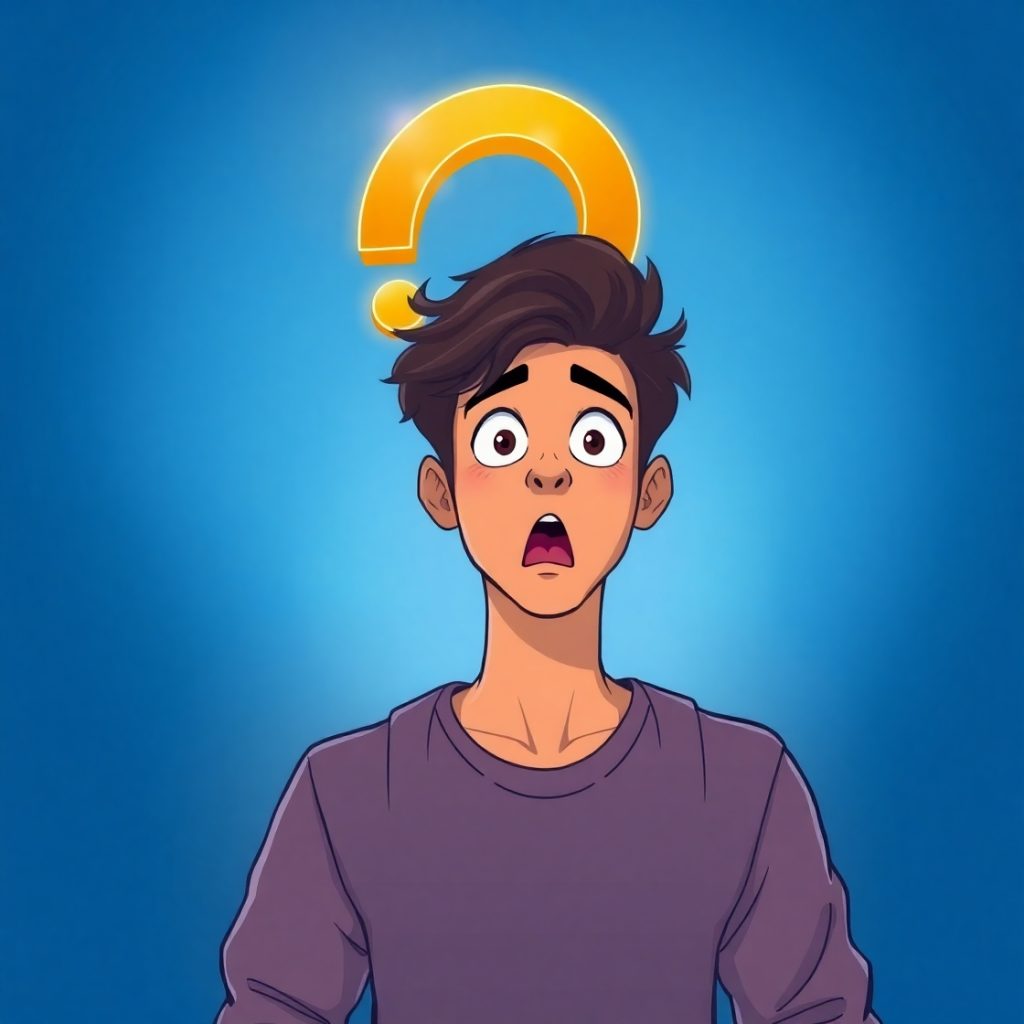 20 Ý Tưởng Video YouTube Giúp Tăng Tương Tác Chóng Mặt 3 Flux Schnell A young man with a rounded face raised eyebrows a 0