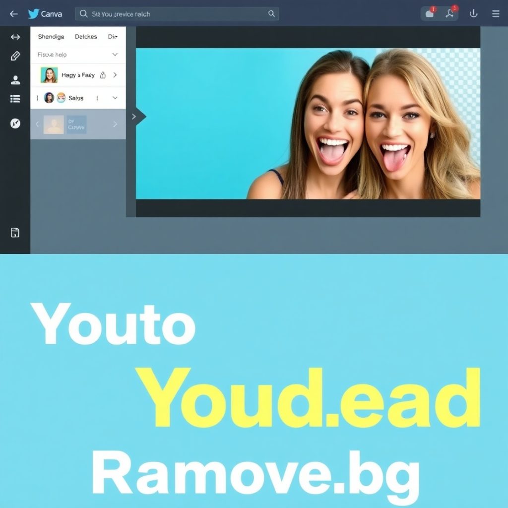 Flux Schnell Sidebyside view one YouTube thumbnail being desig 1