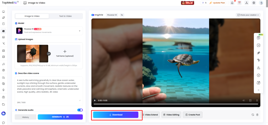 TopMedia AI là gì? Hướng dẫn tạo 1 video chỉ từ ứng dụng TopMedia 9 image 407