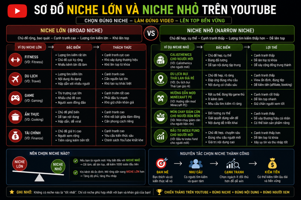 keyword nhỏ giúp youtube dễ lên view