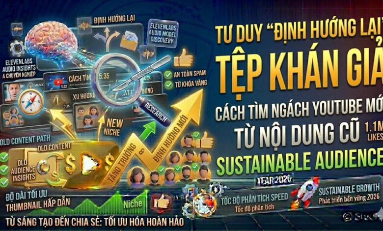 Tư Duy “Định Hướng Lại” Tệp Khán Giả: Cách Tìm Ngách YouTube Mới Từ Nội Dung Cũ