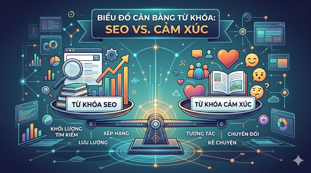 cân bằng từ khóa youtube