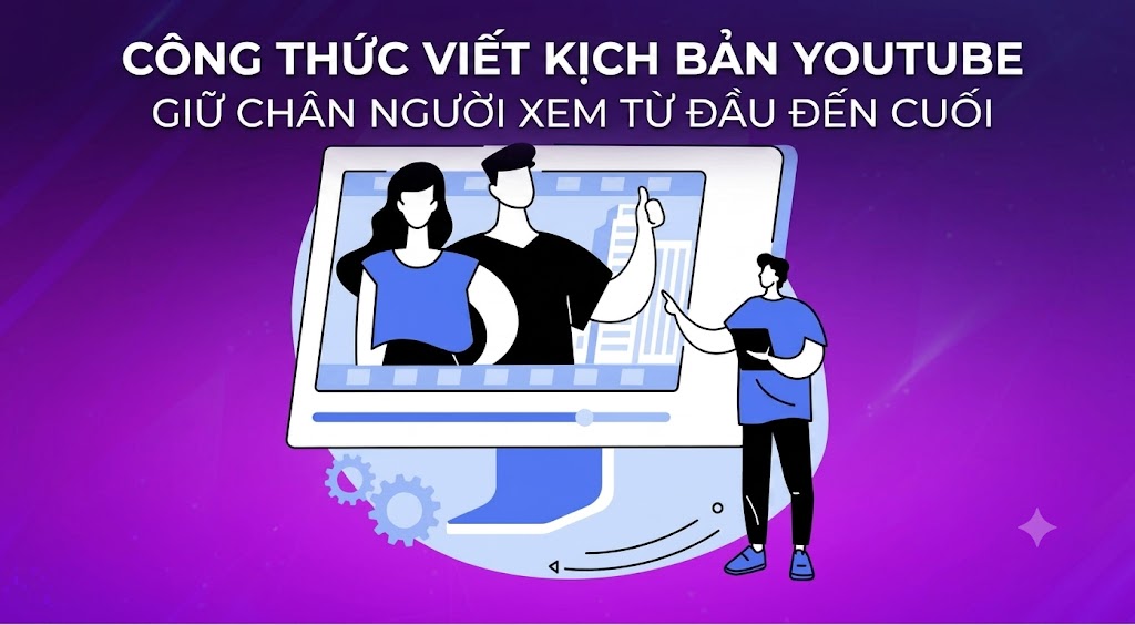 Công Thức Viết Kịch Bản YouTube Giữ Chân Người Xem Từ Đầu Đến Cuối