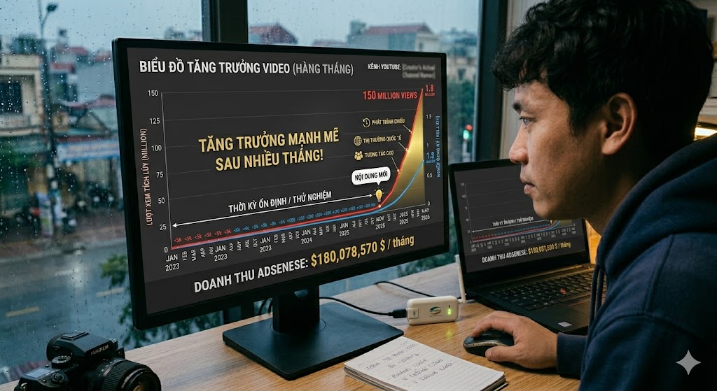 video youtube tăng view sau nhiều tháng