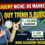 Muốn làm YouTube thị trường Mỹ nhưng chưa biết chọn ngách nào? Khám phá quy trình 5 bước tìm ngách có nhu cầu cao, ít cạnh tranh và tối ưu SEO theo chiến lược "Cầu trước cung sau".