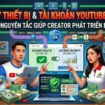 Hướng dẫn quản lý thiết bị, tài khoản Google và hệ thống YouTube theo cách an toàn, bảo mật và đúng chính sách để phát triển kênh lâu dài.