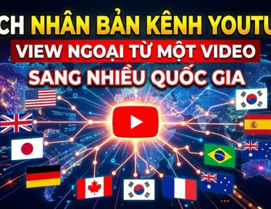 Khám phá chiến lược mở rộng kênh YouTube view ngoại bằng cách nhân bản nội dung sang nhiều ngôn ngữ. Từ 1 video có thể tạo ra nhiều tài sản và tiếp cận nhiều thị trường quốc tế.