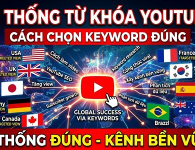 Tìm hiểu cách xây dựng hệ thống từ khóa YouTube từ từ khóa người dùng, từ khóa lý tưởng đến mô hình phễu keyword giúp tăng khả năng hiển thị, CTR và phát triển kênh bền vững.