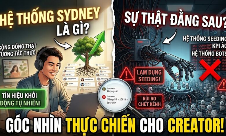 Tìm hiểu hệ thống Sydney trong YouTube, cách nhiều creator xây dựng tín hiệu khởi động cho video mới và những lưu ý quan trọng để phát triển kênh bền vững.