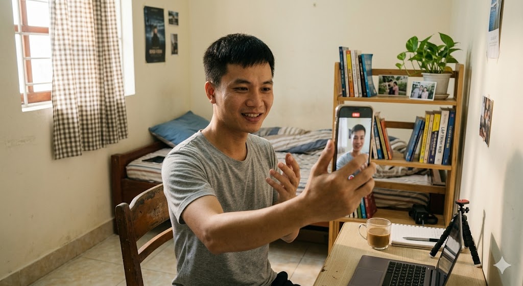 bắt đầu làm YouTube dù chưa hoàn hảo