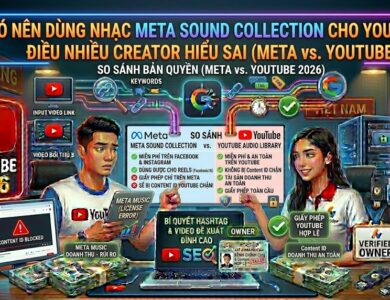 Meta Sound Collection có dùng được trên YouTube không? Tìm hiểu phạm vi cấp phép, rủi ro bản quyền và những nguồn nhạc an toàn hơn cho creator YouTube.