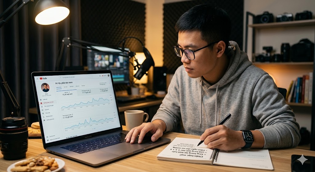 creator liên tục học hỏi và cập nhật youtube