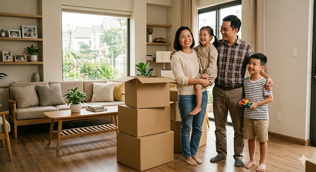thành quả của sự kiên trì vì gia đình