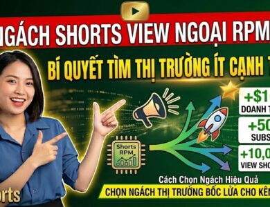 Khám phá 10 ngách YouTube Shorts tiềm năng dành cho thị trường Mỹ với chiến lược ngách siêu nhỏ, tối ưu RPM, tận dụng AI và xây dựng kênh faceless bền vững.