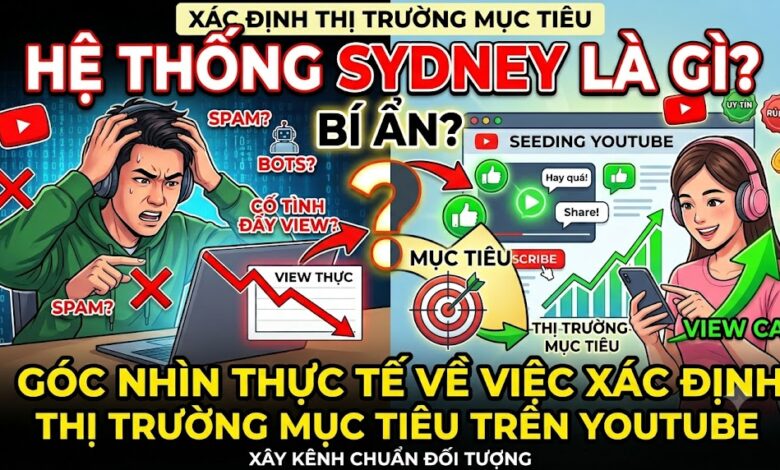 Tìm hiểu hệ thống Sydney là gì và vì sao nhiều creator quan tâm đến việc xác định quốc gia mục tiêu khi xây dựng kênh YouTube quốc tế. Hướng dẫn phát triển kênh theo hướng bền vững.