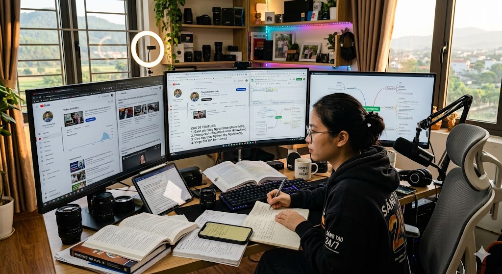 tìm ngách youtube mới để phát triển