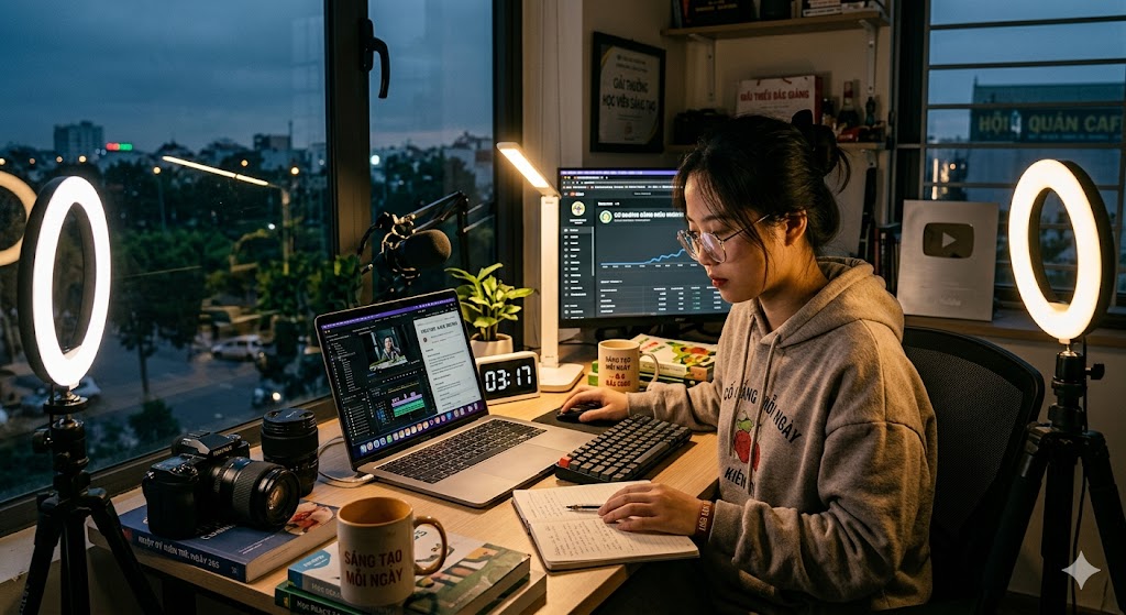 hành động mỗi ngày để thành công trên youtube