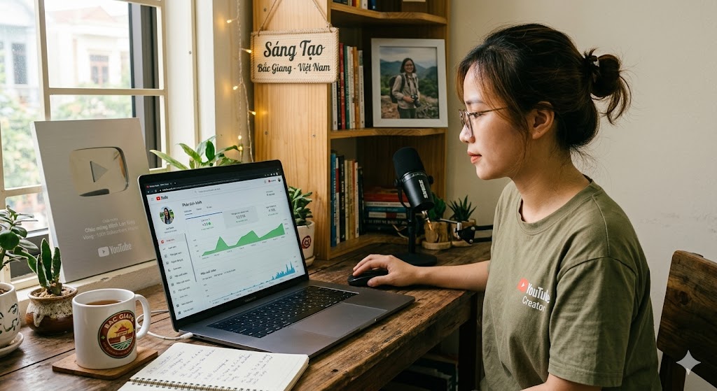 phân tích chỉ số youtube studio