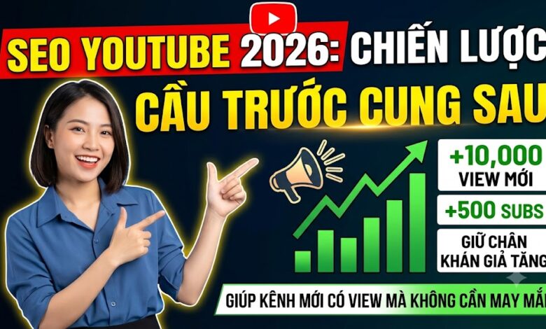 SEO YouTube không chỉ là tối ưu từ khóa mà là chiến lược giúp thuật toán hiểu nội dung và đề xuất video đến đúng người xem. Khám phá quy trình SEO YouTube theo phương pháp BANI Academy dành cho người mới.