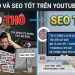 Tìm hiểu sự khác biệt giữa SEO thô và SEO tốt trên YouTube. Hướng dẫn tối ưu video từ trước khi upload đến khi đăng tải giúp YouTube nhận diện nội dung và đề xuất chính xác hơn.