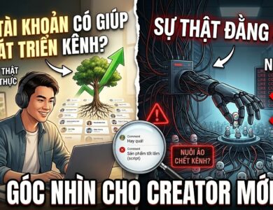 Nuôi tài khoản YouTube là gì? Tìm hiểu những rủi ro của việc tạo tương tác nhân tạo và các phương pháp xây dựng tín hiệu khán giả thật giúp kênh phát triển bền vững.
