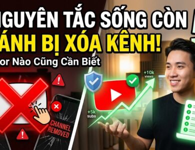 Tìm hiểu 5 nguyên tắc quan trọng giúp xây dựng kênh YouTube bền vững, hạn chế rủi ro vi phạm chính sách, bản quyền và tái sử dụng nội dung khi làm YouTube faceless hoặc YouTube view ngoại.