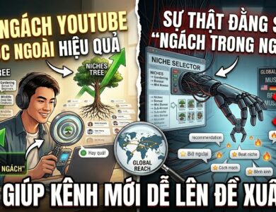 Tìm hiểu cách tìm ngách YouTube nước ngoài theo phương pháp "ngách trong ngách" của Phúc BANI. Hướng dẫn chi tiết cách chọn niche ít cạnh tranh, nhiều view và dễ bật kiếm tiền.