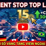 Moment Stop Top là kỹ thuật sử dụng các con số vàng trong tiêu đề YouTube để thu hút sự chú ý và tăng CTR. Tìm hiểu cách các creator view ngoại áp dụng tâm lý học con số để kéo đề xuất hiệu quả.