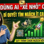 Khám phá chiến lược "Chiếc bánh Pizza" để dùng AI phân tích và xẻ nhỏ chủ đề YouTube thành những ngách siêu nhỏ, ít cạnh tranh nhưng có nhu cầu tìm kiếm cao.