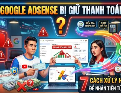 Google AdSense bị giữ thanh toán là lỗi khiến nhiều YouTuber không thể nhận doanh thu đúng hạn. Tìm hiểu nguyên nhân phổ biến và cách xử lý từ xác minh danh tính, mã PIN đến khai báo thuế.
