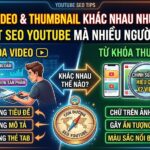 Phân biệt từ khóa video và từ khóa thumbnail trên YouTube, hiểu đúng mô hình hình phễu SEO để tăng lượt hiển thị, CTR và tiếp cận đúng đối tượng người xem.