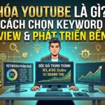 Tìm hiểu cách chọn từ khóa YouTube theo tư duy SEO hiện đại: từ khóa người dùng, từ khóa lý tưởng, cấu trúc phễu ngược và chiến lược kết hợp giúp kênh tăng trưởng bền vững.