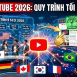 Khám phá quy trình SEO YouTube 2026 từ SEO thô, nghiên cứu từ khóa bằng AI, tối ưu metadata, thumbnail CTR cao đến chiến lược tương tác giúp video tăng cơ hội xuất hiện trên tìm kiếm và đề xuất.