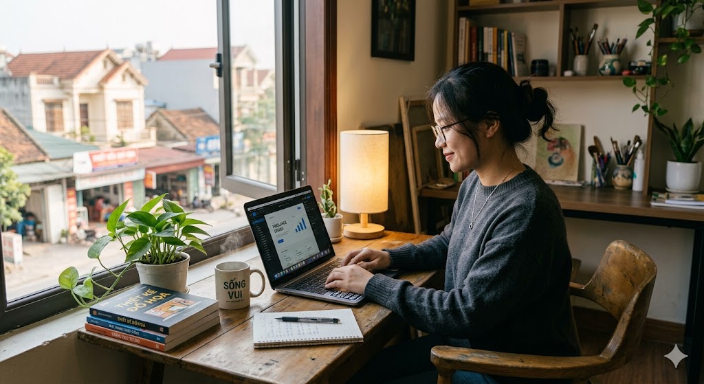 ự chủ công việc và cuộc sống nhờ youtube