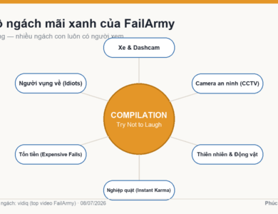 Bản đồ ngách mãi xanh của FailArmy: xe, CCTV, động vật, nghiệp quật, tốn tiền, người vụng về