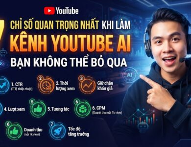 7 Chỉ Số Quan Trọng Nhất Khi Làm Kênh YouTube AI Bạn Không Thể Bỏ Qua
