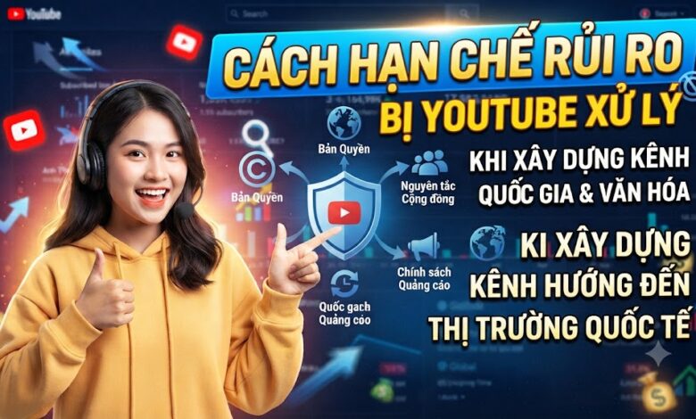 Cách Hạn Chế Rủi Ro Bị YouTube Xử Lý Khi Xây Dựng Kênh Hướng Đến Thị Trường Quốc Tế