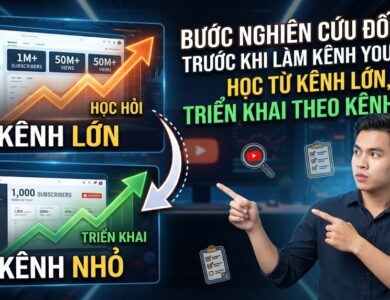 Bước Nghiên Cứu Đối Thủ Trước Khi Làm Kênh YouTube: Học Từ Kênh Lớn, Triển Khai Theo Kênh Nhỏ