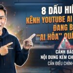 8 Dấu Hiệu Kênh YouTube AI Của Bạn Đang Bị "AI Hóa" Quá Mức