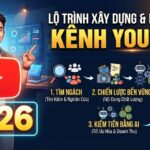 Lộ trình xây dựng và phát triển kênh YouTube năm 2026: Chiến lược bền vững từ tìm ngách đến kiếm tiền bằng AI