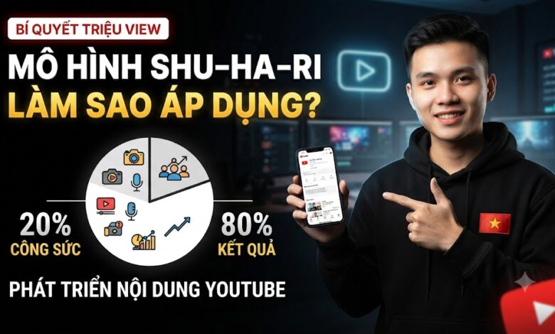 Mô hình Shu–Ha–Ri là gì? Cách áp dụng tư duy 80/20 để phát triển nội dung YouTube