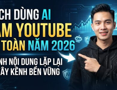 Cách Dùng AI Làm YouTube Mà Vẫn An Toàn Năm 2026: Tránh Nội Dung Lặp Lại Và Xây Kênh Bền Vững