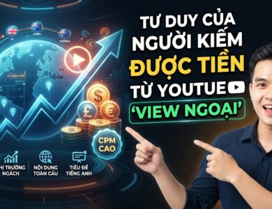 Tư Duy Của Người Kiếm Được Tiền Từ YouTube View Ngoại